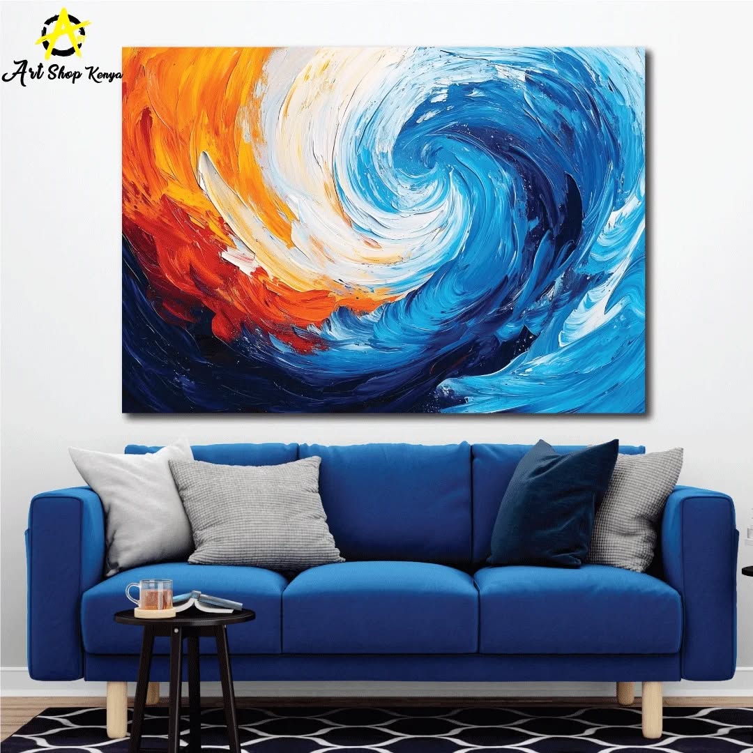 A Visual Symphony Of Contrasting Hues 1 Piece Wall Art