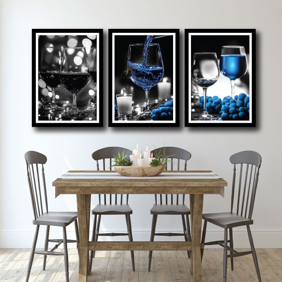 Dinning area art