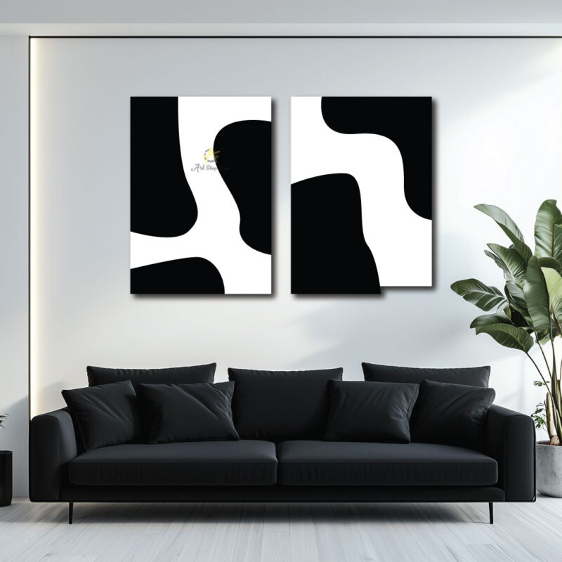 black and white abstracts