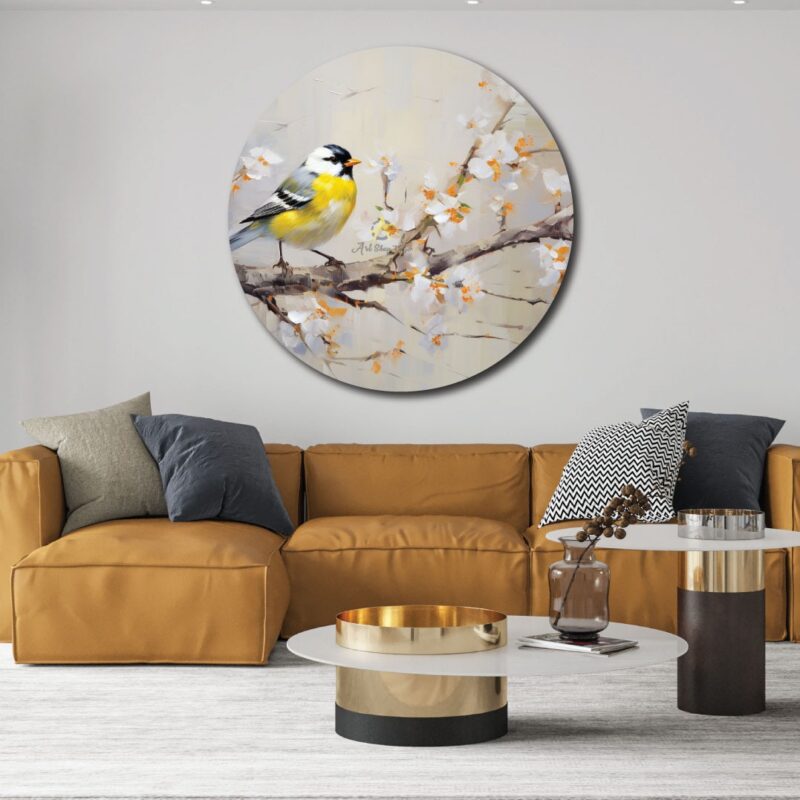 Sweet little bird circle.