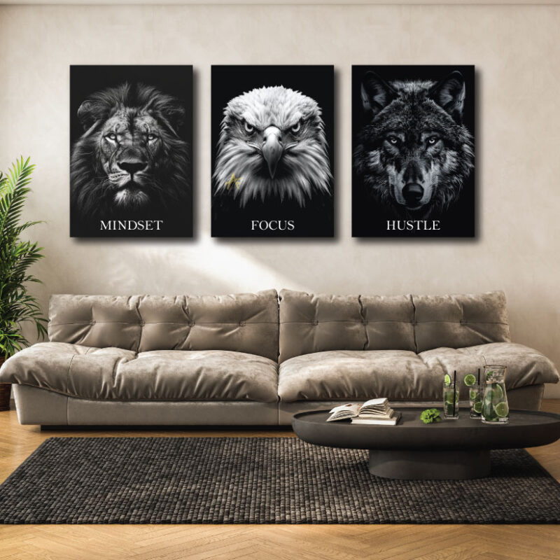 Office art on canvas