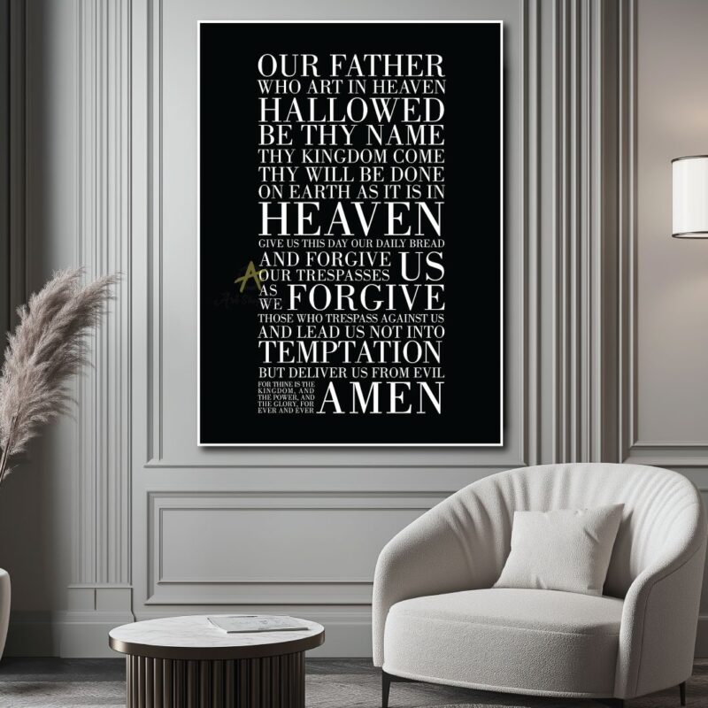 The lord's prayer.