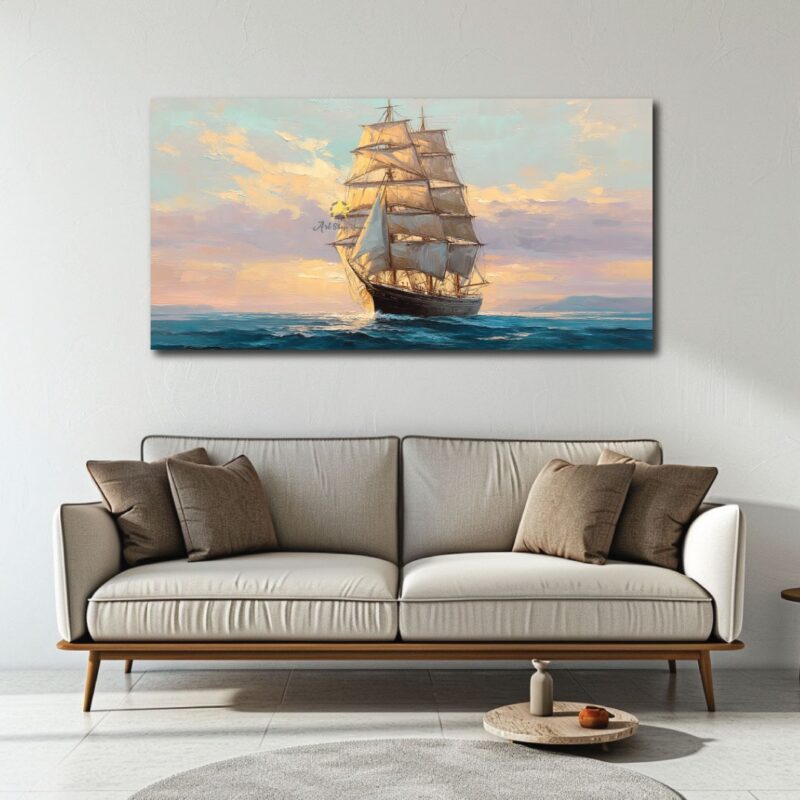 Huge pirate ship.