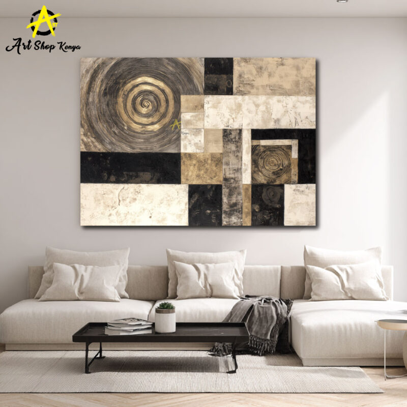 Abstract art canvas