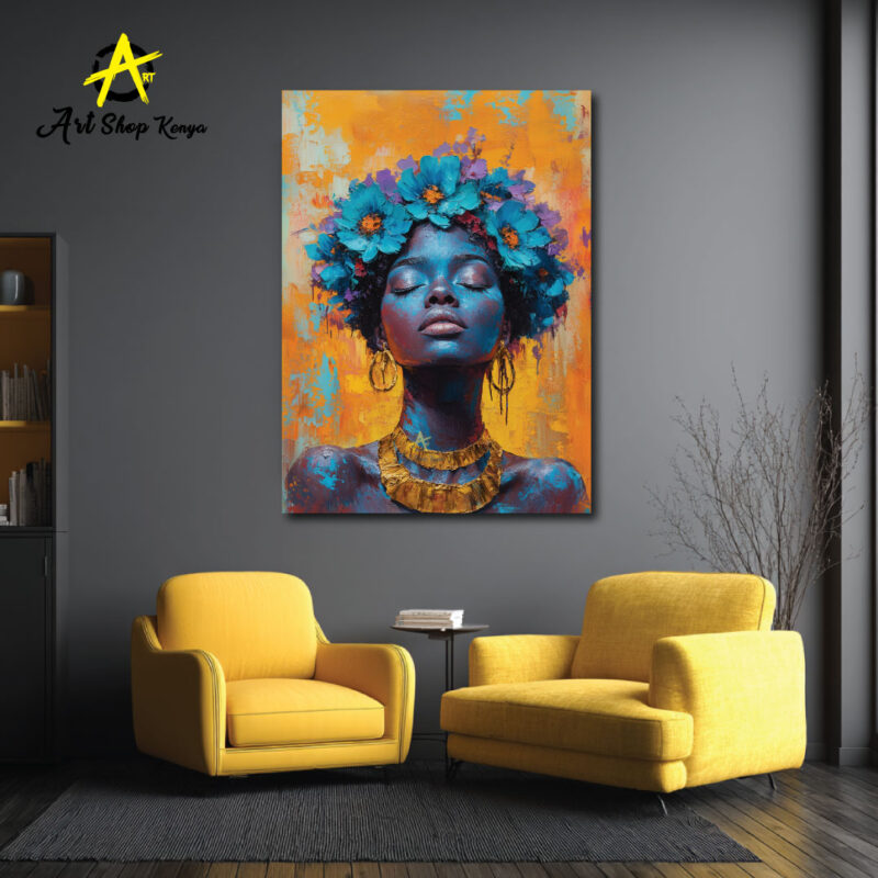 Girl canvas art