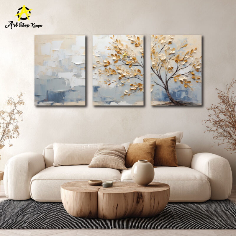 Tree art on canvas