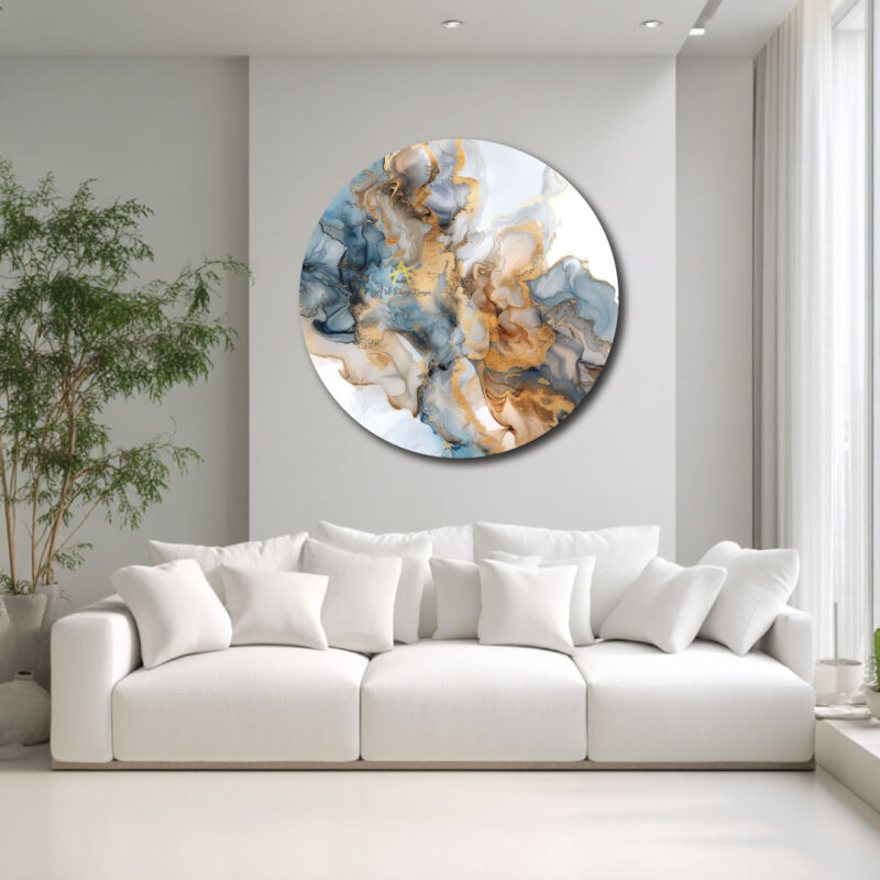 Circle Art canvas
