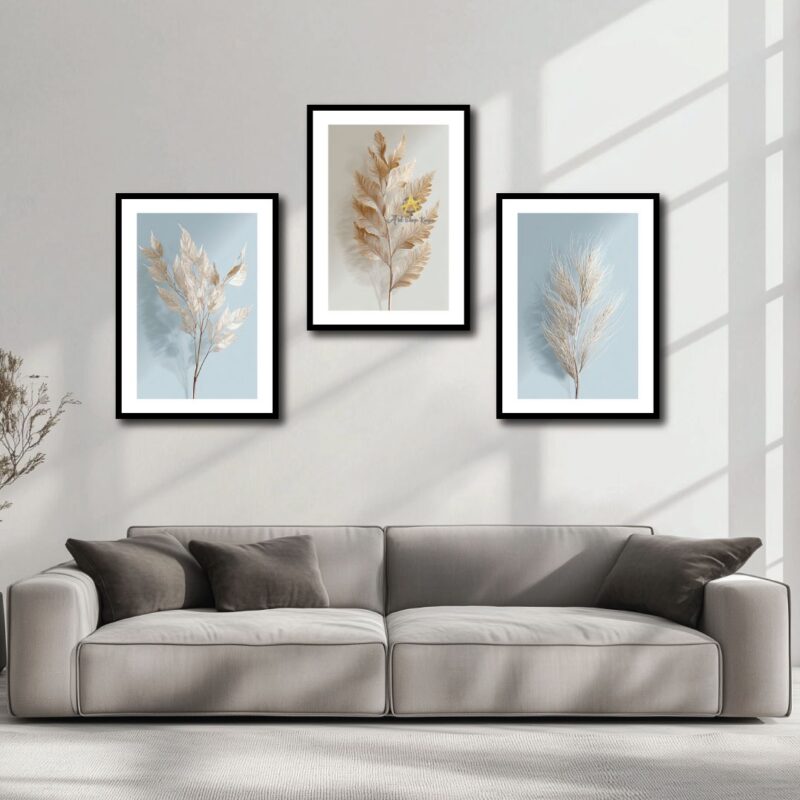 Leaves three piece set.