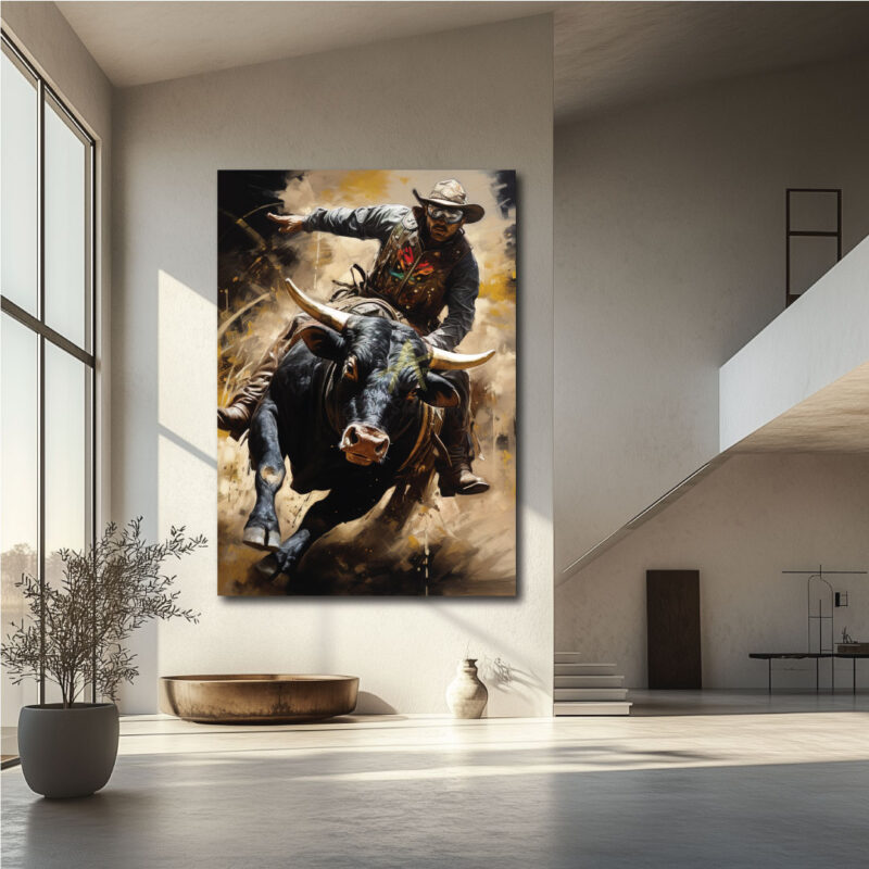 Rodeo run artwork