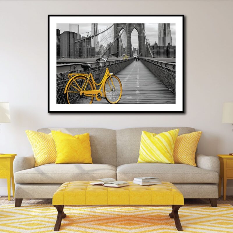 Yellow bike history.