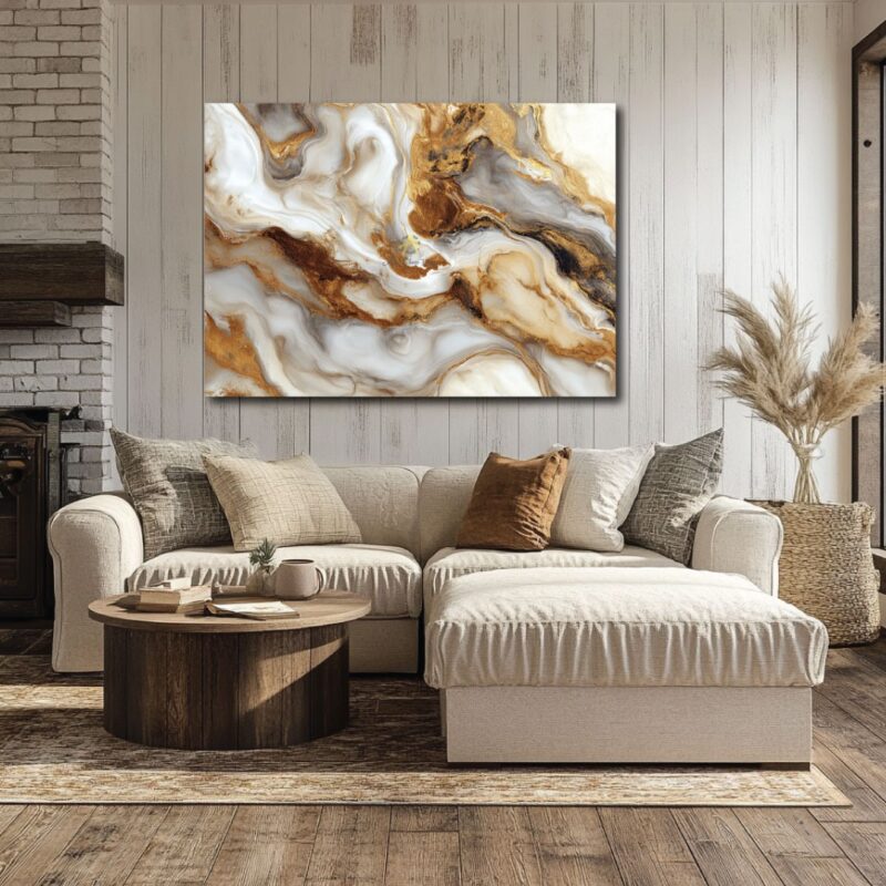 Brown marble abstract